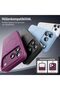 iPhone 18 Pro Max Compatible Premium Welles Af Glass Compatible Camera Lens Protector with Metal Frame Full Coverage Protective Glass - Dark Cherry - 4