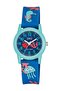 Kids Unisex Analog Quartz Watch VR99J017Y with Marine Animals Design, Blue