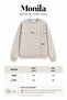 Women's Premium Fabric 3 Thread Raised Printed Sweatshirt - 2