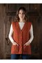 Mother's Vest Classic Knitted Wool Cotton Blend