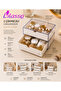 2 Drawer Organizer Shelf Cosmetic Organizer Jewelry Organizer
