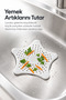 Yıldız Silicone Sink Drain Strainer Hair and Food Residue Catcher White - 2