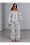 East Side Printed Women's Boat Neck Sweatshirt/Top Sweat Suit