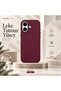 iPhone 17 Compatible Velvet Inside Stain-Resistant Matte Soft Silicone Launch Case