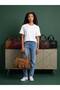 Bowling Bag with Handle, Suede Leather