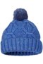 Women's Pompom Hair Braided Metallic Thread Knitwear Winter Beanie - 4