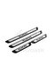 Skoda Elroq 2025 and Above Compatible Abs+Chrome Door Sill Protection 4 Pieces – Abs + Stainless Steel - 2