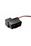 كيبل داش كام تايب سي موصل عبر بطارية السيارة بطول 4 m ومدخل 12V-30V ومخرج 5V/2.4A مع مفاتيح DI - 2