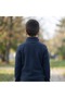 Boy's Black Fleece Pocket Jacket - 2