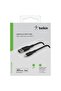 بيلكن كيبل شحن Boost Charge مضفّر Lightning إلى USB-A لأجهزة Apple وiPhone وiPad بطول 3 m ونقل بيانا - 2