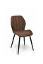 Milano Modern Single Chair- Brown - 2