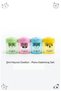 Animal Illustrated Round Pencil Sharpener 4 Pieces Piano 555836 Double Blade Pencil Opener with Hopper Plastic Pencil Sharpener Pencil Sharpening School - 2