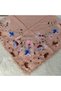 Handmade Patterned Yarn Embroidery with Ring Beads on the Edge, Yemeni, Scarf, with Embroidery on 4 Sides - 5