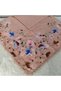 Handmade Patterned Yarn Embroidery with Ring Beads on the Edge, Yemeni, Scarf, with Embroidery on 4 Sides - 2