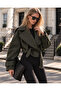Belted Short Jacket - 2