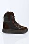 Lace-Up Zippered Genuine Leather Casual Boots 341-3034 Women's Boots - 5