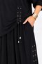 Women's Sandy Fabric Eyelet Detailed Shalwar Skirt Set - 8