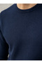 Men's Summer Thin Knitwear T-Shirt Short Sleeve Crew Neck Comfortable Fit - 2
