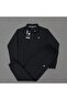 Men's 2 Yarn Combed Cotton Fabric Half Zipper Ribbed Tracksuit Set Dawrazz-3028 - 2