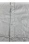 Men's Slim Fit Long Sleeve Oxford Fabric Snap Button 100% Cotton Court Collar Shirt - 5