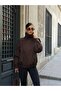 Suede Oversize Cross-Closure Biker Jacket - 8