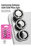 Samsung S26/S26 Plus Lens Protector Diamond Brightness Appearance Easy to Install Durable Unbreakable-Silver - 2
