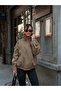 Suede Oversize Cross-Closure Biker Jacket - 7