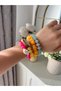 Colorful 4-Pack Bead Bracelets