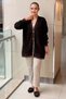 Fuart Gürşen V-Neck Floral Guipure Patterned Knitwear Cardigan - 3