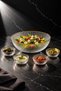 Rovin - Set of 5 Glass Salad and Appetizer Bowls 20 cm