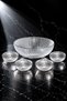 Rovin - Set of 5 Glass Salad and Appetizer Bowls 20 cm - 3