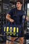 Licensed 2-Compartment Sports Bag and Thermos Mug with Straw and Handle Stainless Steel Flask 1.2 Liter - 4