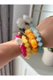 Colorful 4-Pack Bead Bracelets - 2