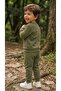 Boys' Winter Tracksuit Set Sweatshirt Bottoms Cotton Three-Thread Ribbed 3-4-5-6-7 Years Old (Please Choose One Size Larger) - 4