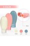 Refillable Bottle Cream Shampoo Multi-Purpose Travel Bottle Set of 3 Box Transparent Bag Gift