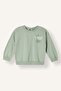 Oversized Sweatshirt Fabric 2-Piece Sweatshirt Baby Boy I0294A526Wn - 2