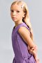 Checkered Sleeveless Ruffle Dress Girls I4389A826Au - 6