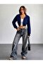 Hooded Crop Cardigan 3 Yarn Thick - 6