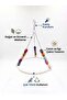 Macrame Braided Colorful Beaded Bird Swing - Budgie and Parrot Toy (16 cm X 20 cm) - 3