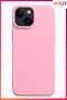 Cotton Candy Liquid Inside Velvet Matte Silicone Case for iPhone 15