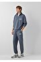 Logo-Printed, Regular Waist, Regular Straight Fit, Elasticated Hem Sweatpants.