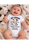 Printed 100% Cotton Interlock Fabric Baby Bodysuit |   Oeko-Tex Certified Fabric |   0-24 Months