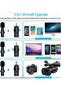 High Quality Professional 3 in 1 Wireless Portable Lavalier Microphone Youtube Facebook Tiktok - 6