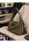 Women's Large Volume Bag with Buckle Detail, Stylish Daily Casual Bag, a Quality, Length 36, Width 46, Length 1O