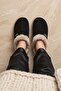 Luxury Women's Slippers with Full Fur Inside, Orthopedic, Warm and Comfortable Dowry Guest House Slippers - 4