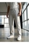 Men's Warm Three-Threaded Sweatpants with Inner Piping - 7