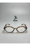 Women's Oval Blue Light Protection Screen Glasses Optical Compatible Frames Make a Difference in Details Noticeable Reflections - 2