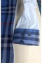 Men's Slim Fit Long Sleeve Plaid Patterned 100% Cotton Shirt - 5
