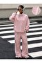 Urban Stripe Jagu Detailed Top and Bottom Tracksuit Set - 2