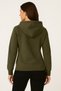 Unisex Oversize 3 Thread Raster Hooded Sweatshirt with Kangaroo Pocket, Plain / Unprinted
